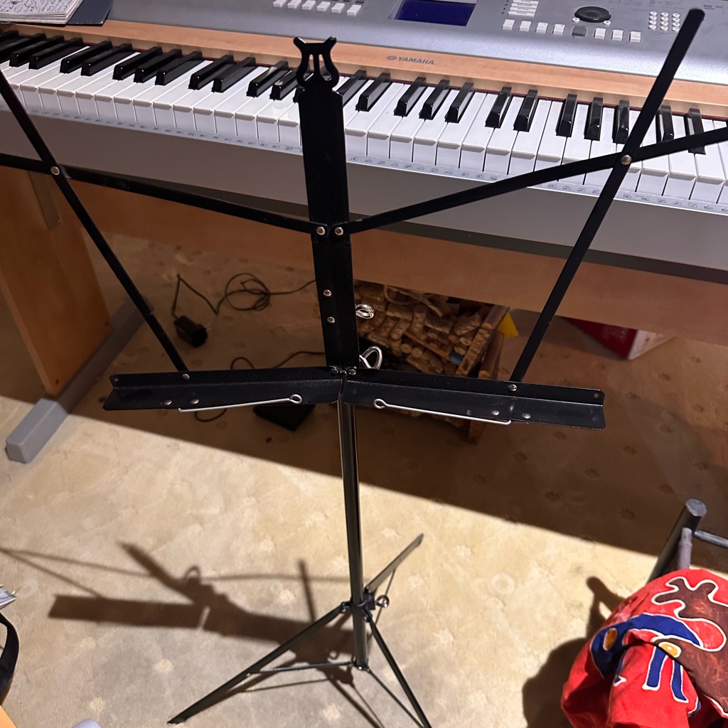 Nwot Black Music Stand